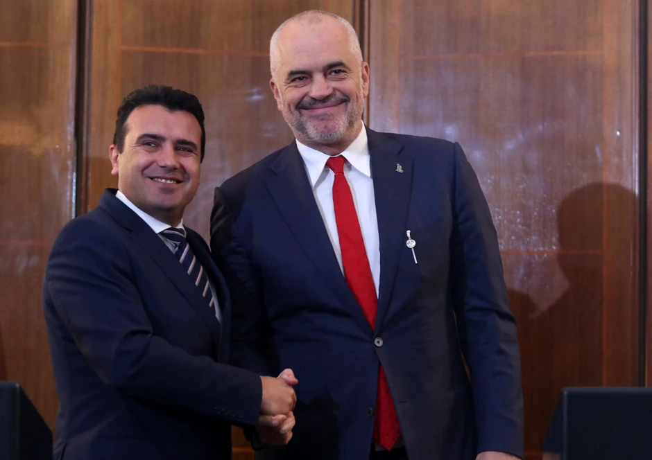 Zoran Zaev i Edi Rama