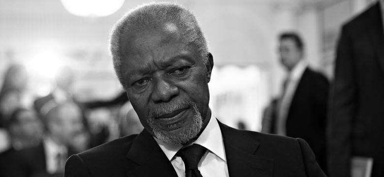 Kofi Annan nie żyje. Były sekretarz generalny ONZ i laureat pokojowego Nobla miał 80 lat