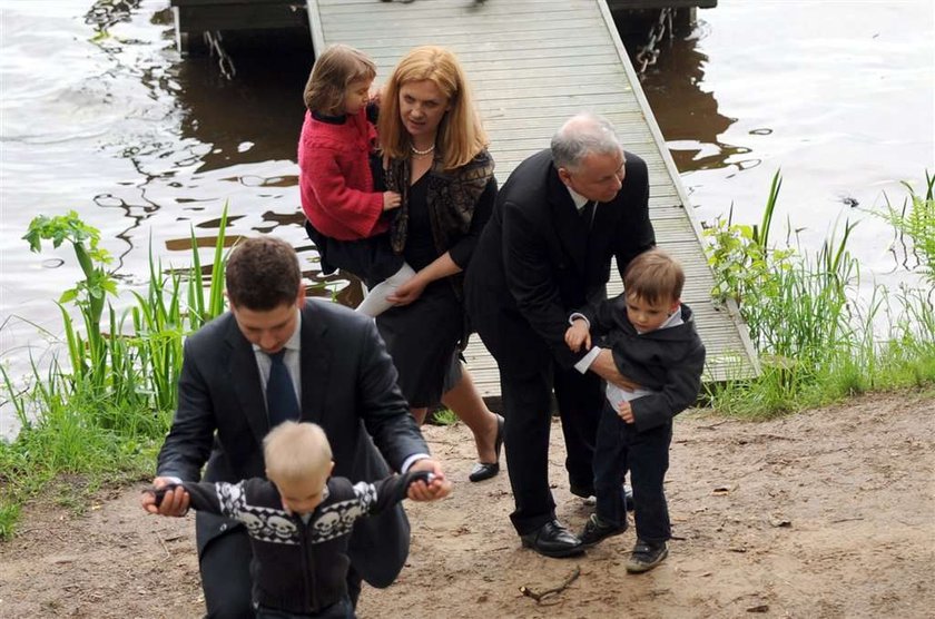 Serock, Jarosław Kaczyński, Elżbieta Jakubiak, komunia święta