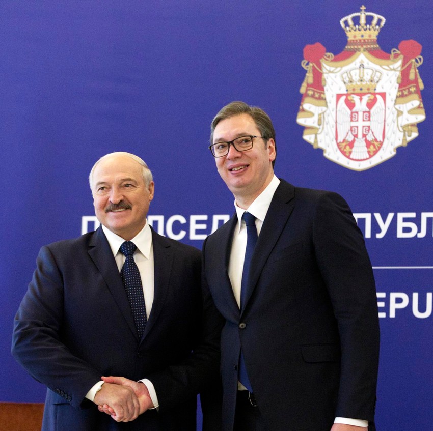 Aleksandar Vučić, Aleksendar Lukašenko