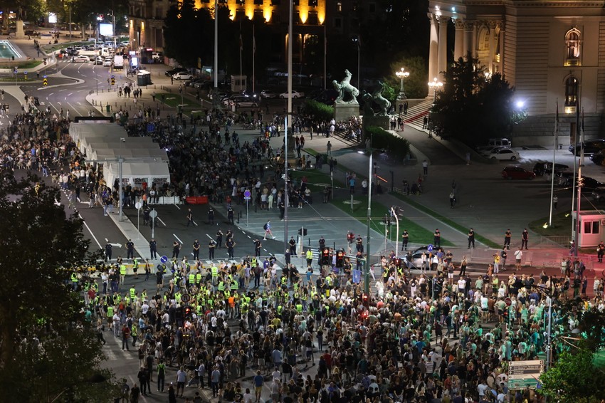 Beograd snimak dronom