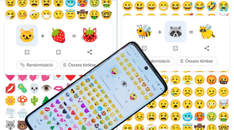 Nagy jár, hogy a kombinációkban létrejövő újsütetű emojokat nem lehet visszairányítani a játékba, mert akkor elképesztő evolúciós vonalakat lehetne kifejleszteni. Az Emoji Kitchen így is rendkívül szórakoztató, és a legjobban sikerült darabokat kimenthetjük, hasznosíthatjuk a kommunkációnkban. / Kép: Emoji Kitchen/Google/Blikk