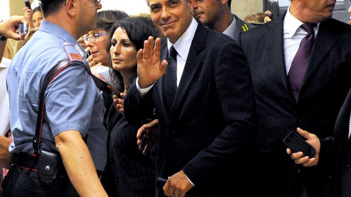George Clooney w sądzie