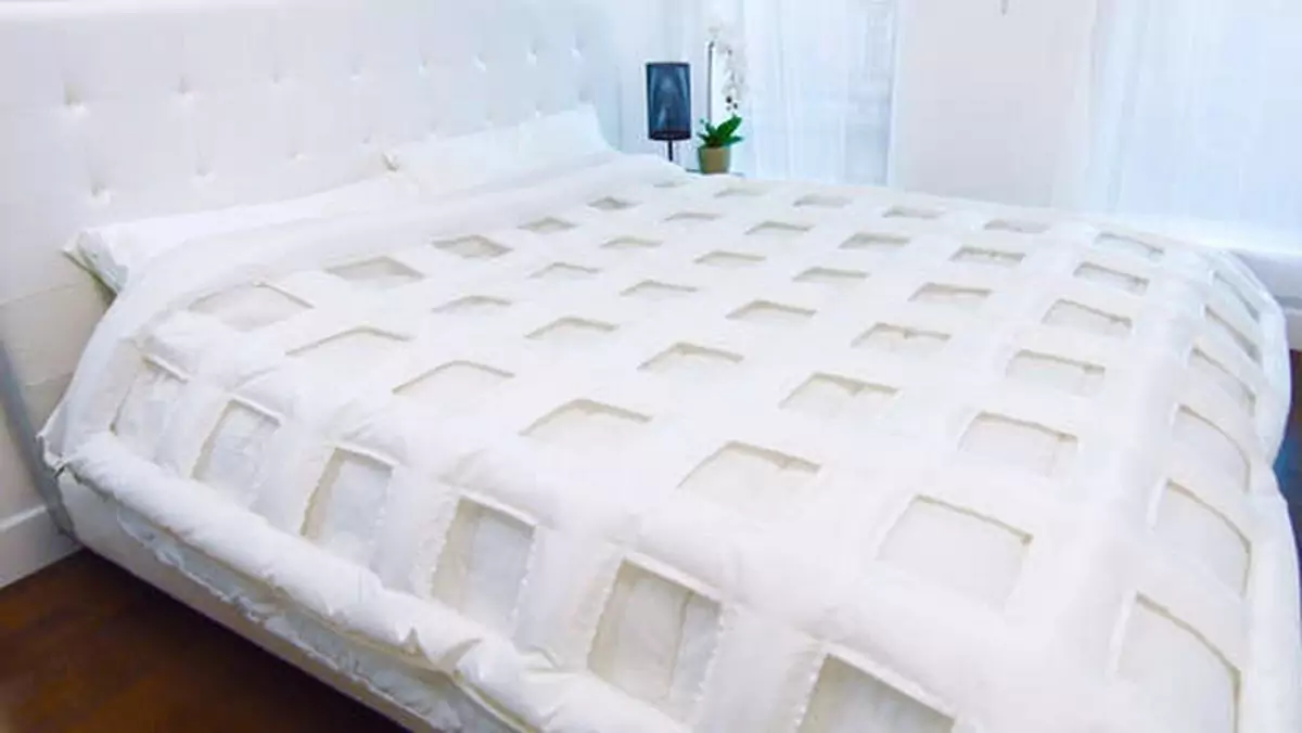 Smartduvet, czyli samościelące się łóżko