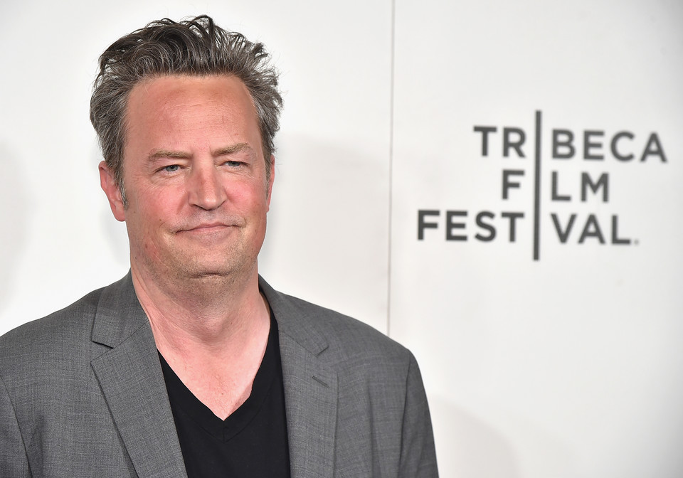 Matthew Perry na premierze filmu "The Circle. Krąg"