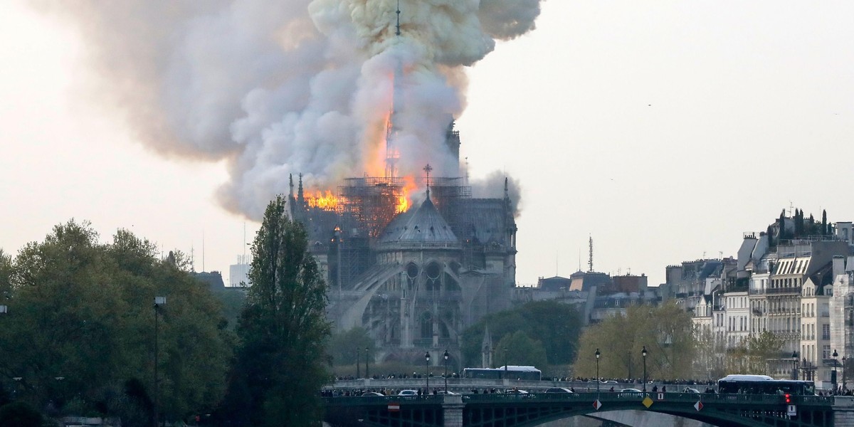 Przepowiedział pożar Notre Dame?