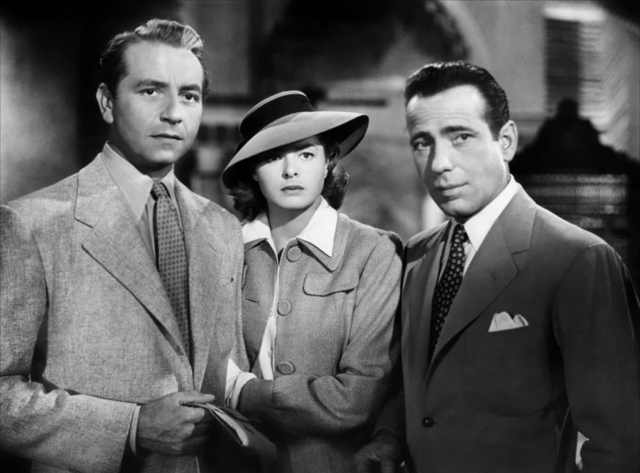 Kadr z filmu "Casablanca"