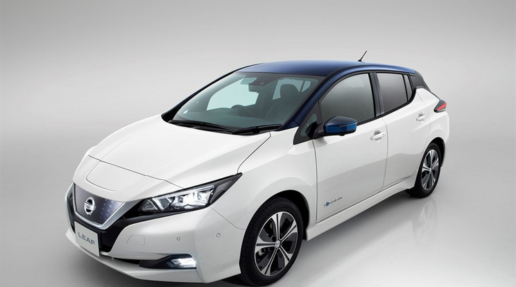 Az új Nissan Leaf hatótávját megnövelték és sportosabb lett elődjénél