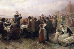 The true story behind Thanksgiving is a bloody struggle that decimated the population and ended with a head on a stick