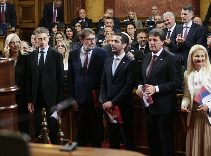 Polaganje zakletve u Skupštini Srbije