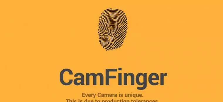 Smartfonowe kamerki też mają swój odcisk palca