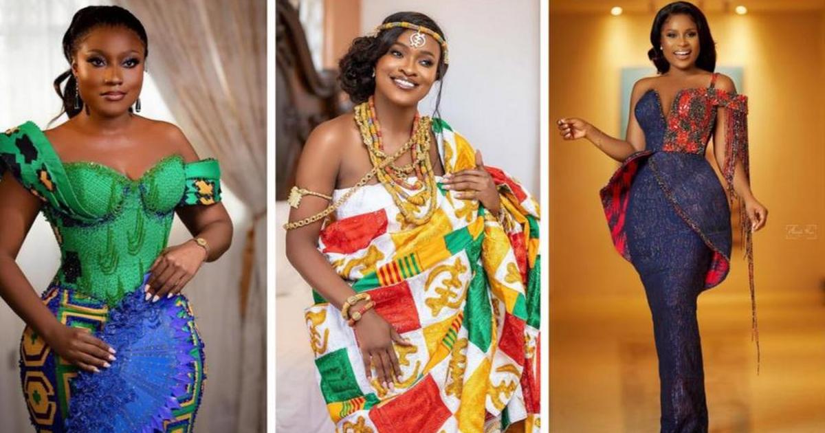 Ghana weddings: 10 trending kente styles that took over the 'gram in  February