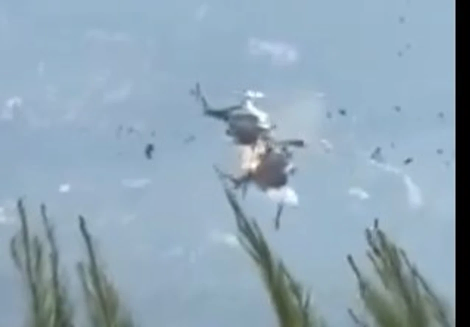 Sudar helikoptera Grčka