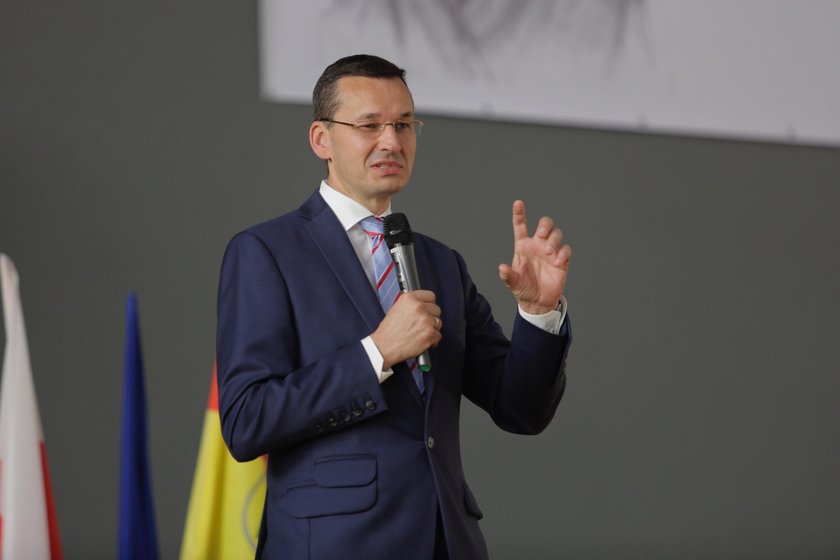 Morawiecki wrócił do szkoły