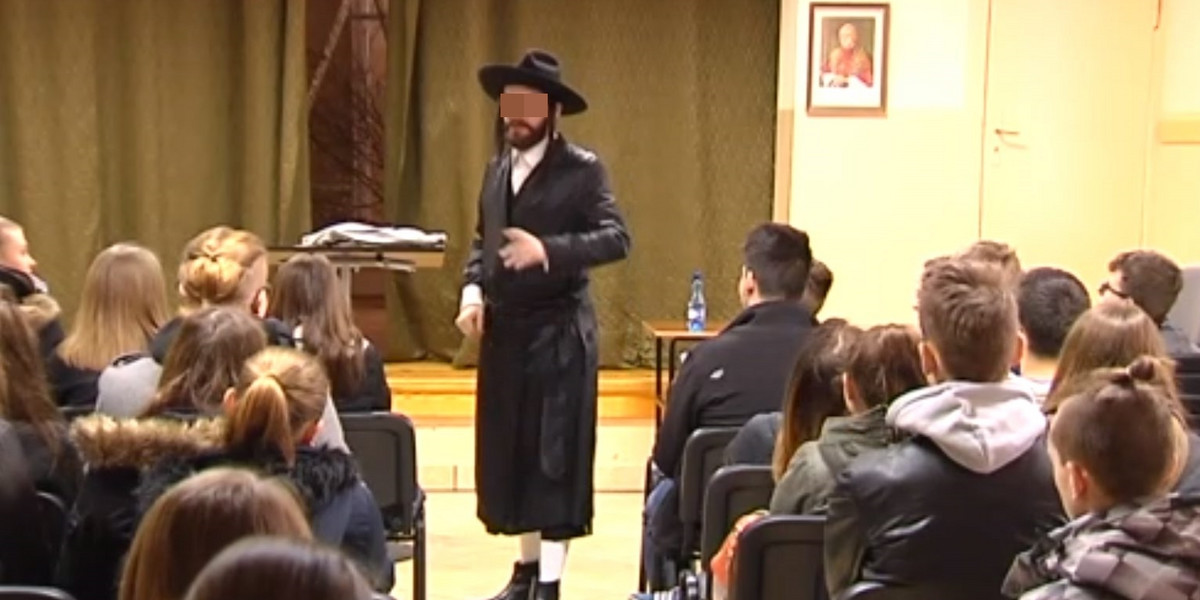 Fałszywy rabin prowadził rekolekcje dla uczniów