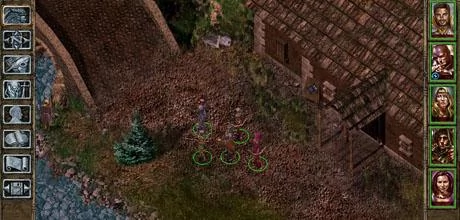 Screen z gry "Baldur's Gate 2"