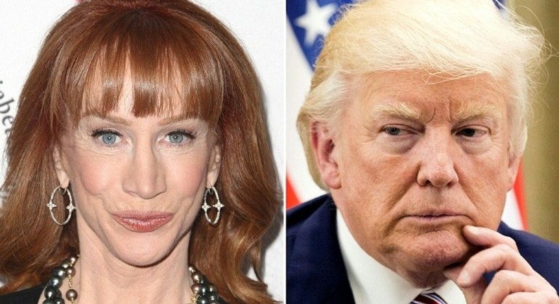 Kathy Griffin is an outspoken critic of Donald Trump