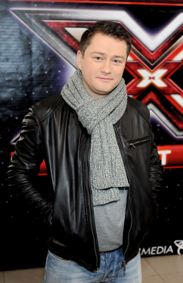 Jarosław Kuźniar, prowadzący program "X-Factor"