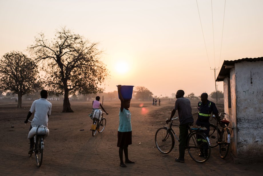 Miasto Chikwawa w Malawi