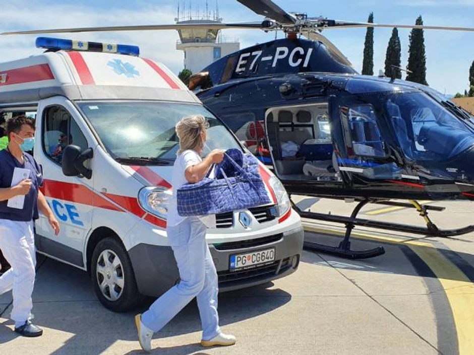 Evakuacija prevremeno rođenih beba iz Trebinja