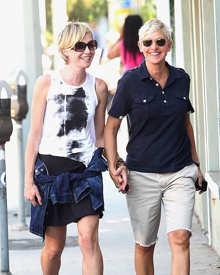 Ellen DeGeneres i Portia de Rossi jak nastolatki!