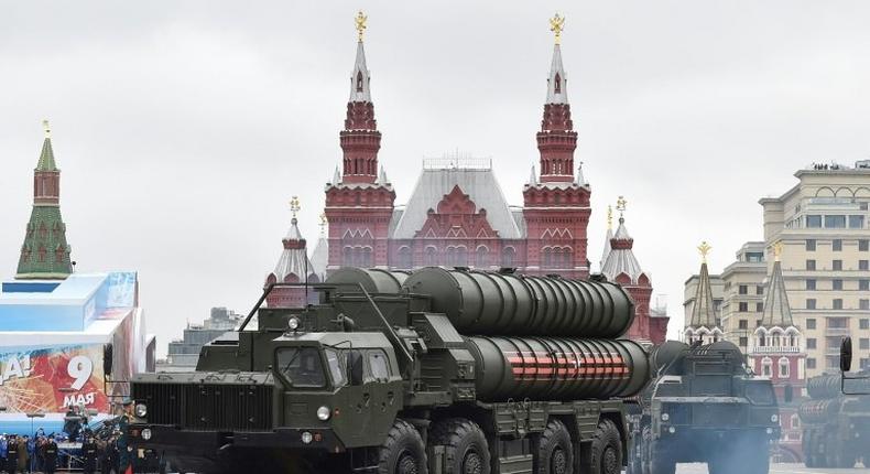 Turkey's plans to buy Russian S-400 surface-to-air missiles, seen here in a Moscow military parade earlier this year, has the Pentagon worried