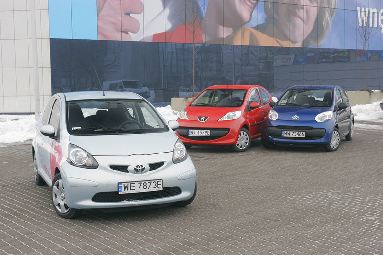 Toyota Aygo/Citroën C1/Peugeot 107 - średnie spalanie 4,6 l/ 100 km