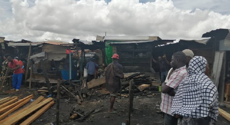 Kumasi Central Market fire