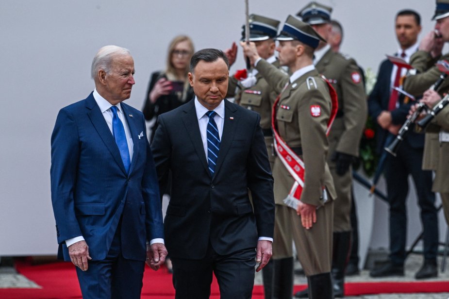 Președinții Joe Biden și Andrzej Duda