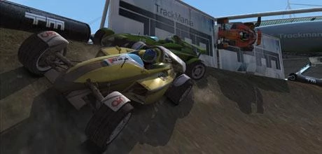 Screen z gry "TrackMania United Forever"