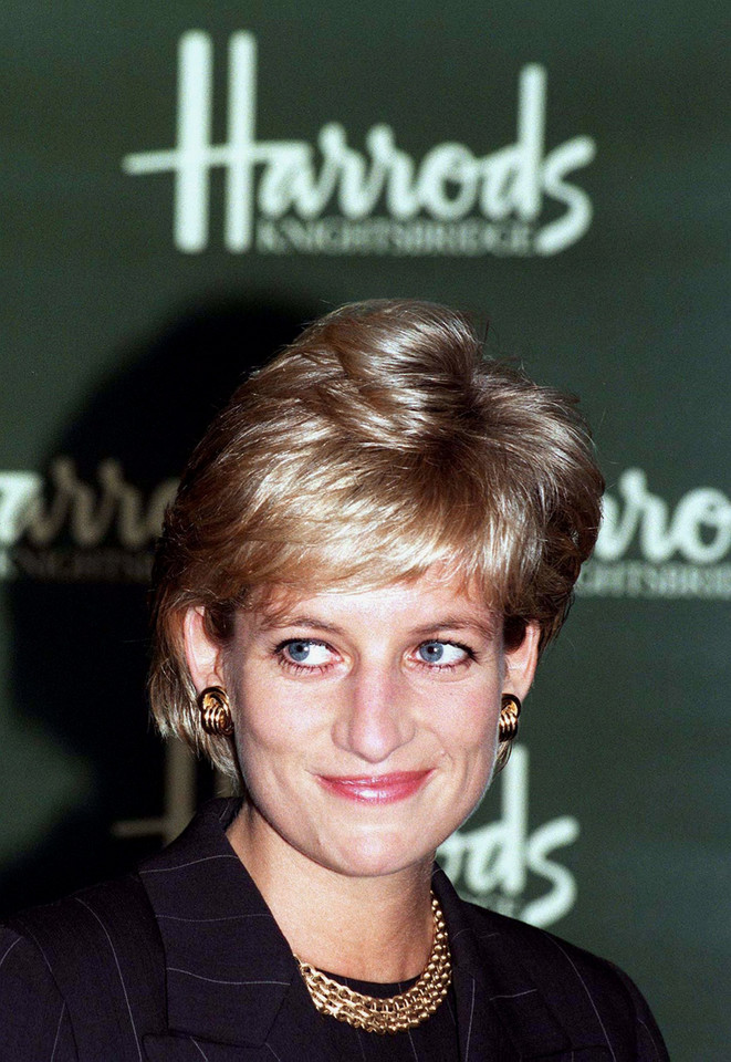 Księżna Diana w 1996 roku/ fot. Getty Images/ FPM