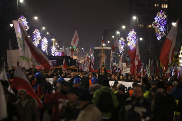 Plan marszu PiS 13 grudnia. Kaczyński przemówi dwa razy