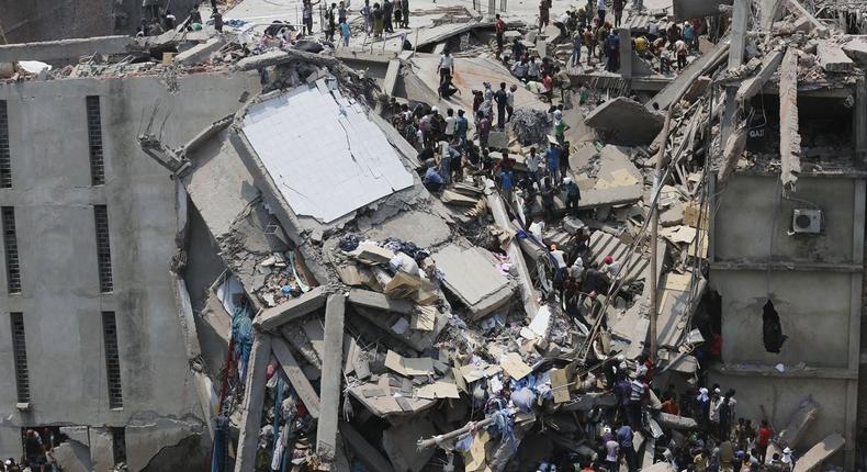 Dozens killed as church building collapses in Uyo (NOT PICTURED)