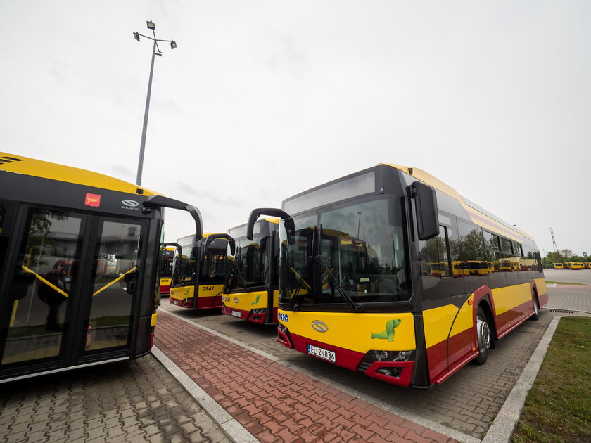 MPK Łódź kupiło solarisy z panelami słonecznymi