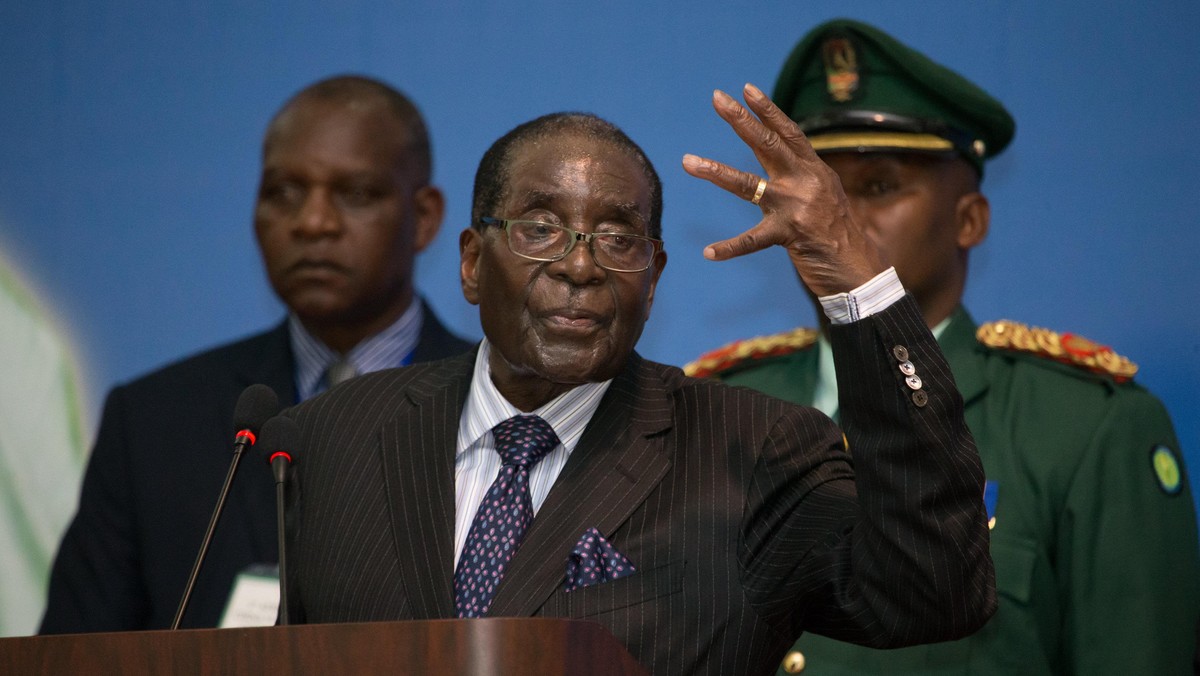 Robert Mugabe prezydent Zimbabwe