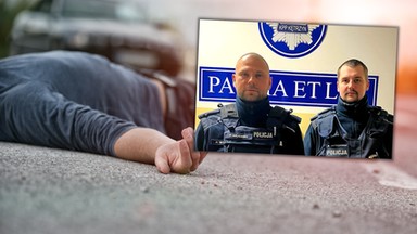 "Nietrzeźwi" upadali na ulicę. Tylko policjanci zrozumieli, co się naprawdę dzieje