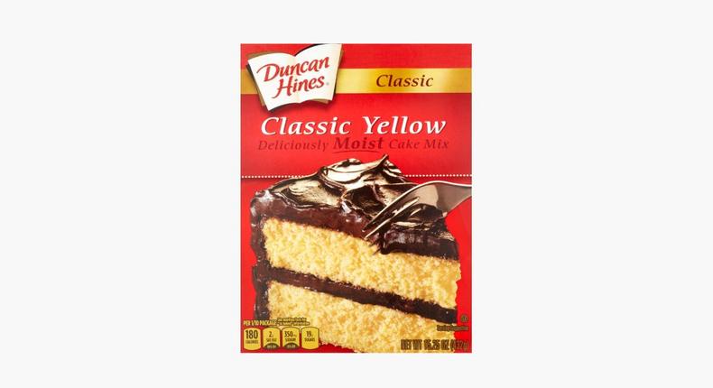 ALABAMA: Cake mixes