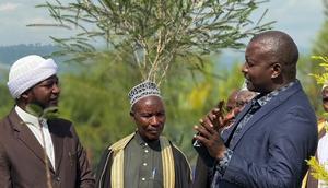 Pastor Alysious Bujingo hosted Muslim leaders at his home