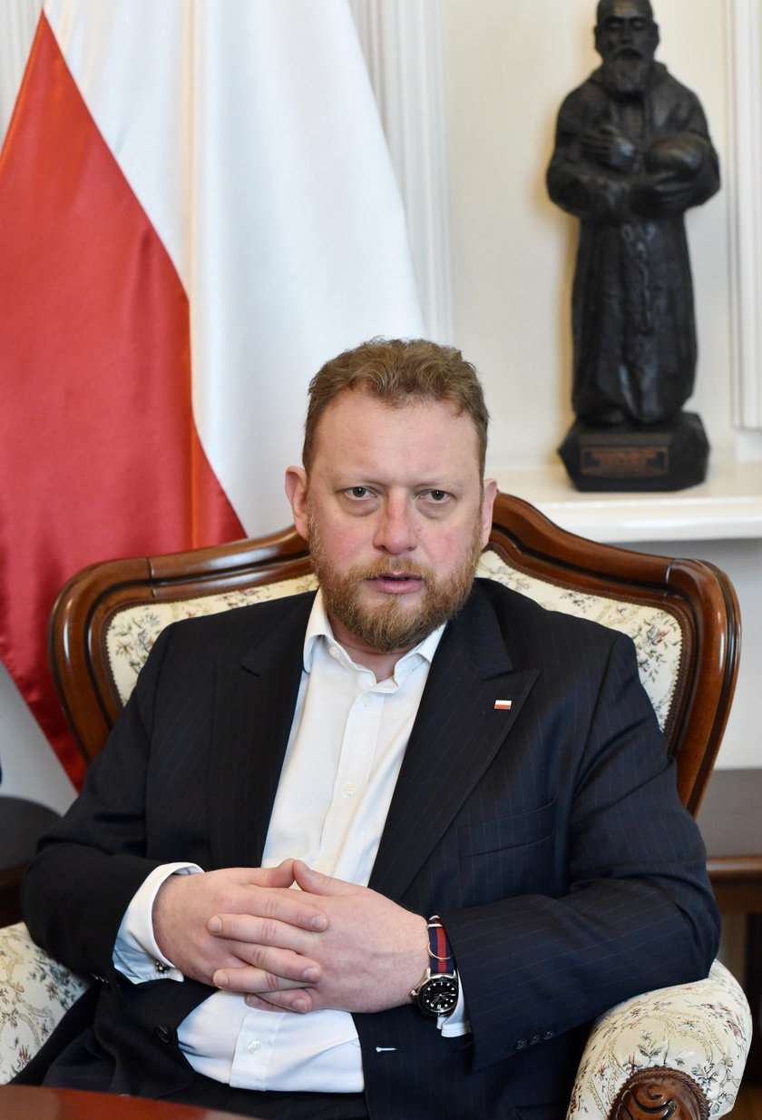 Minister Łukasz Szumowski