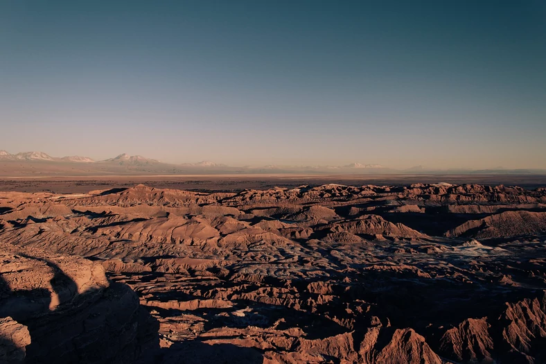 Pustynia Atacama - otoczenie jak na Marsie, choć oddychać da się nawet bez aparatury