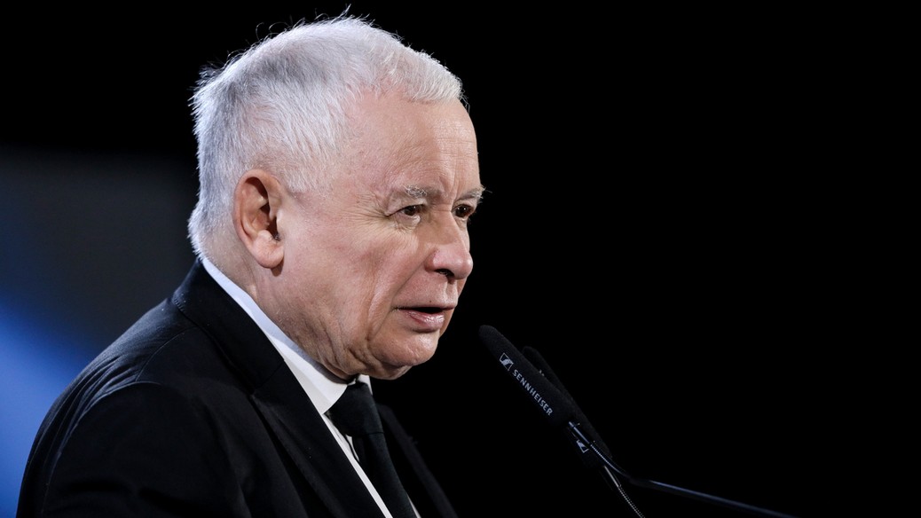 Prezes PiS Jarosław Kaczyński