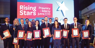 Rising Stars. Prawnicy - liderzy jutra 2018, czyli wschodzące gwiazdy prawa