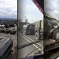 Rosyjski sprzęt wojskowy transportowany w kierunku granicy z Ukrainą