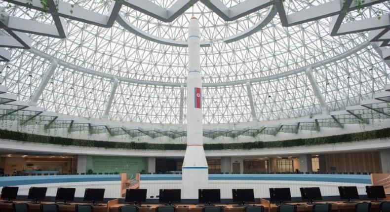 The Science and Technology Center in Pyongyang was built under the direct orders supreme leader Kim Jong-Un