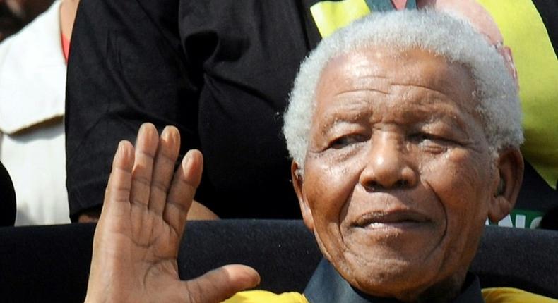 Former South African president Nelson Mandela, seen here in 2009, led the African National Congress (ANC) from 1991-1997