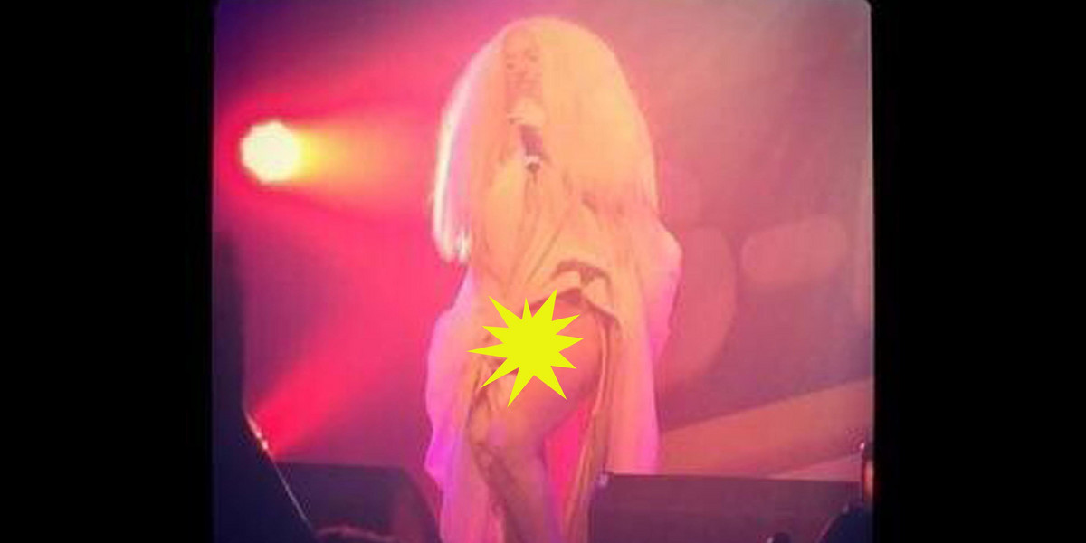 Lady Gaga rozebrała się w gejowskim klubie
