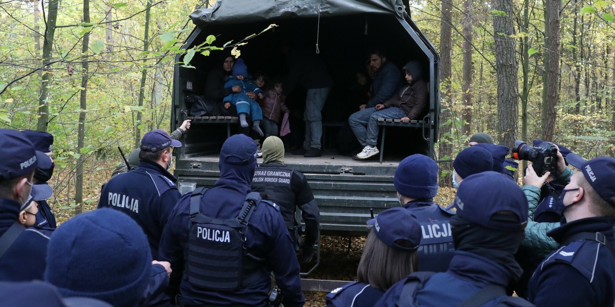 Na granicę ściągnięto m.in. ok 1,8 tys. policjantów