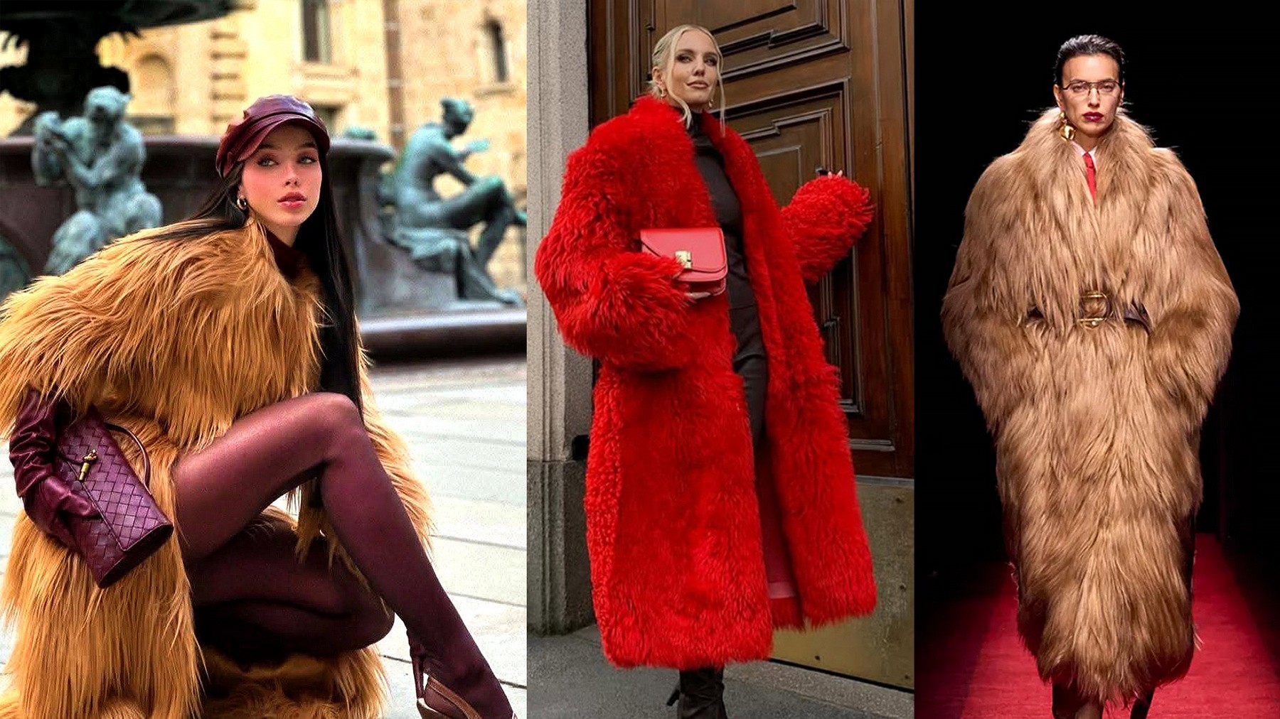 Kožuchy, ktoré robia zo zimy módnu show.