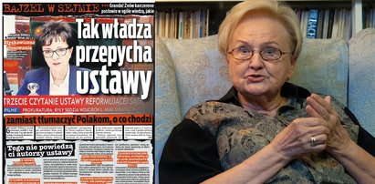 Prof. Łętowska ostro o podpisaniu ustawy kagańcowej przez prezydenta