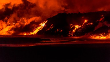 Islandia: trwa erupcja szczelinowa na polu lawy Holuhraun